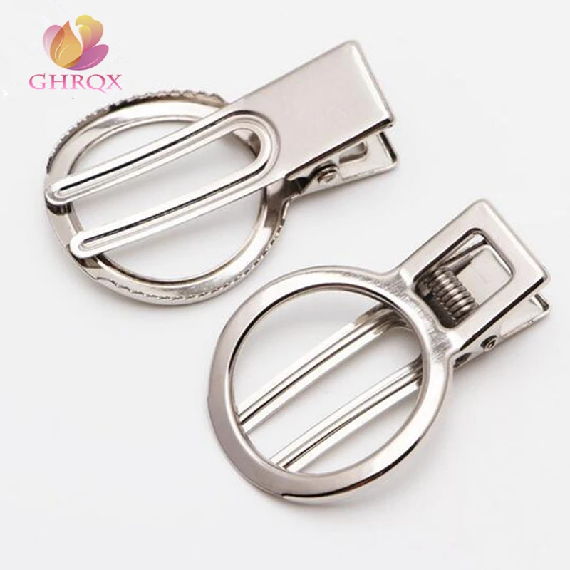 

GHRQX Round double fork clip duckbill clip hair accessories wholesale 3pcs