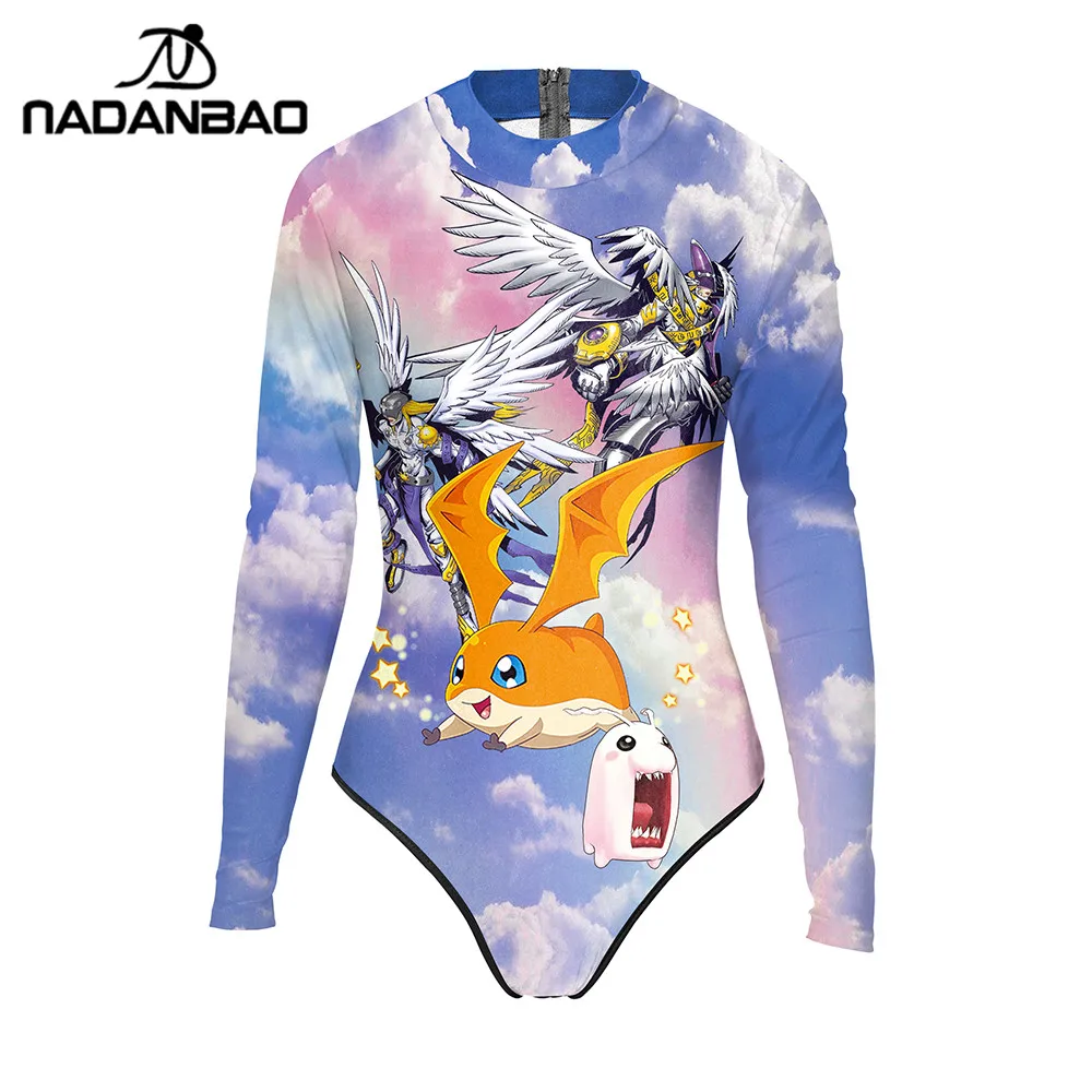 NADANBAO Digimons Monokinis Baru Desain Kartun Lucu Gadis One Piece NADANBAO Digimons Monokinis Baru Desain Kartun Lucu Gadis One Piece