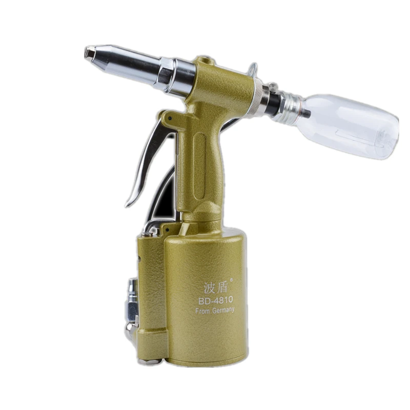 Borntun Pneumatic Hydraulic Air Riveter Auto-suction Pull Rivet 2.4mm 3.2mm 4.0mm 4.8mm Riveting Puller