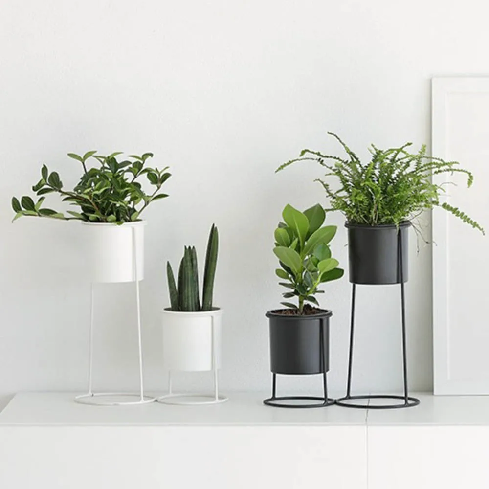 

Nordic Ins Iron Plant Pots Flower Pots cactus Vase Living Room Desktop Decoration Small Ornaments Photo Props