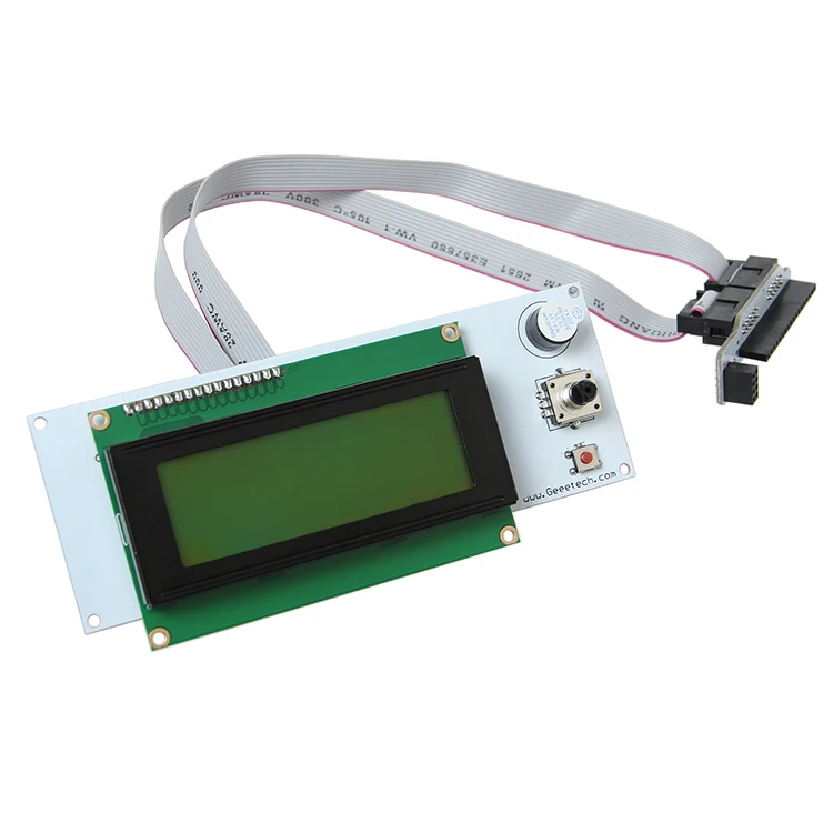 

Geetech LCD2004 Smart Controller Display with Ramps 1.4/Megatronics/Rambo Connector Cable for 3D Printer
