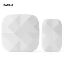 SACAM водонепроницаемый беспроводной дверной звонок рабочий звонок, 52 Мелодии и 500 футов диапазон премиум портативный дверной звонок, беспроводной и Pu