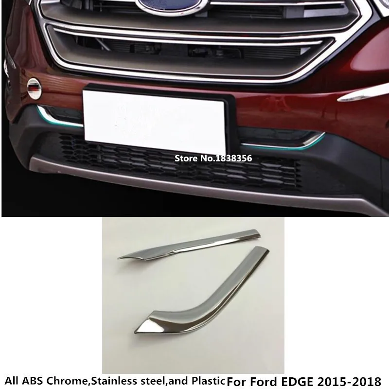 Для Ford EDGE 2015 2016 2017 2018 автомобильный Стайлинг ABS хромированный гоночный ободок