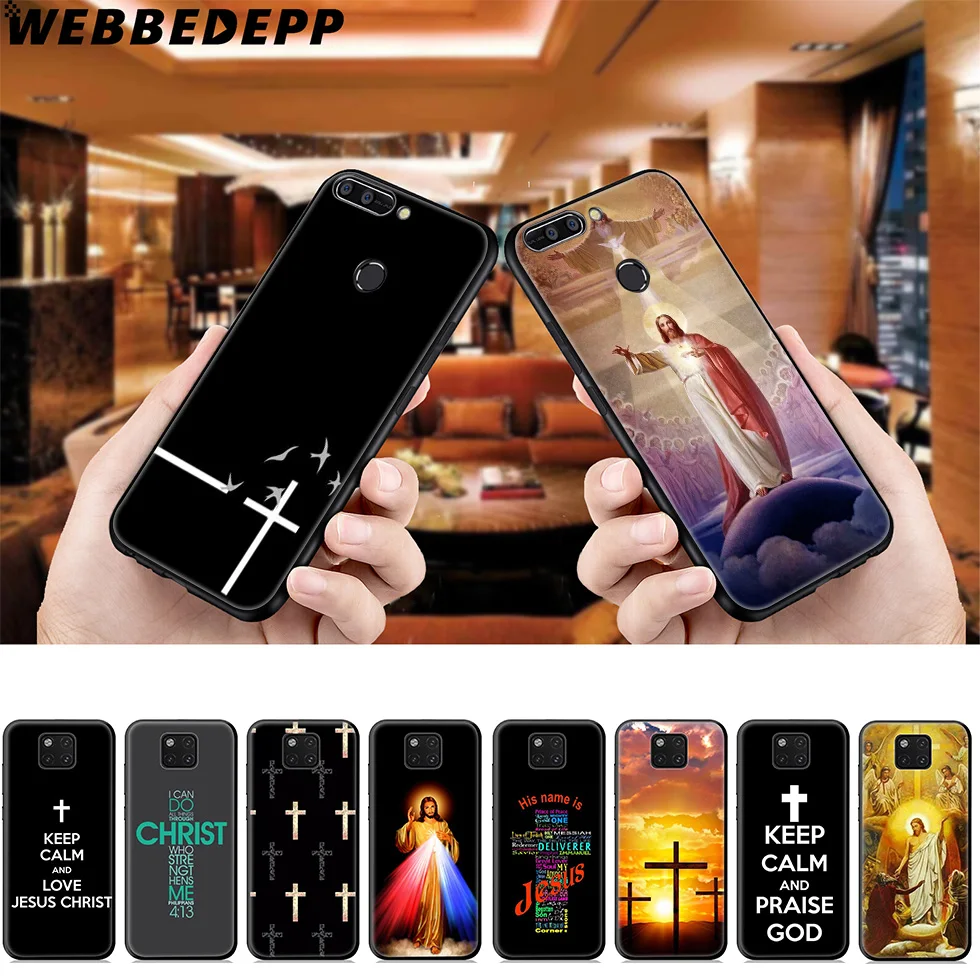 Christian Jesus The Cross Soft Case for Huawei Mate Honor 20 6A 7A 7C 7X 8 9 9X 10 View Lite Pro 30 |