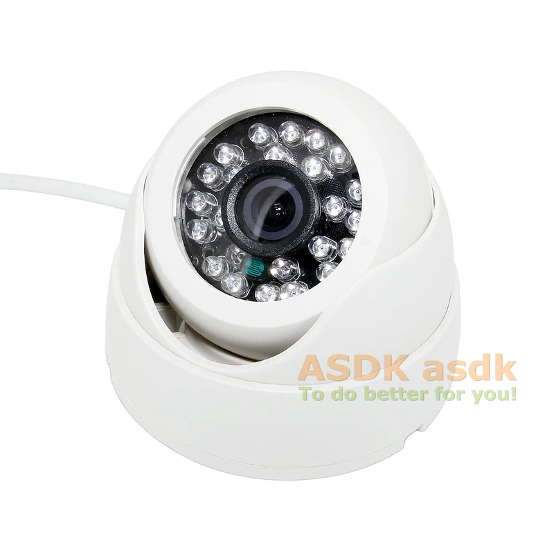 POE HD 1080P 24 LED ИК внутренняя IP камера купольная 2.0MP безопасности ONVIF ночное видение P2P