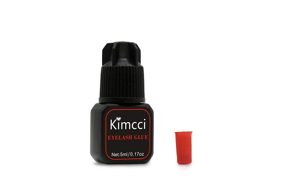 Kimcci 5 мл клей для наращивания накладных ресниц 1-3 секунды быстросохнущий клей для ресниц профессиональный клей для ресниц черный клей для длительного хранения