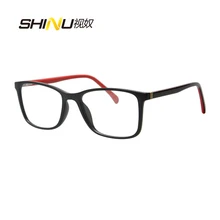 UV400 Анти Blue Ray и с защитой от радиации прогрессивная мульти фокус линзы очки для чтения противоусталостные очки при дальнозоркости очки SH041