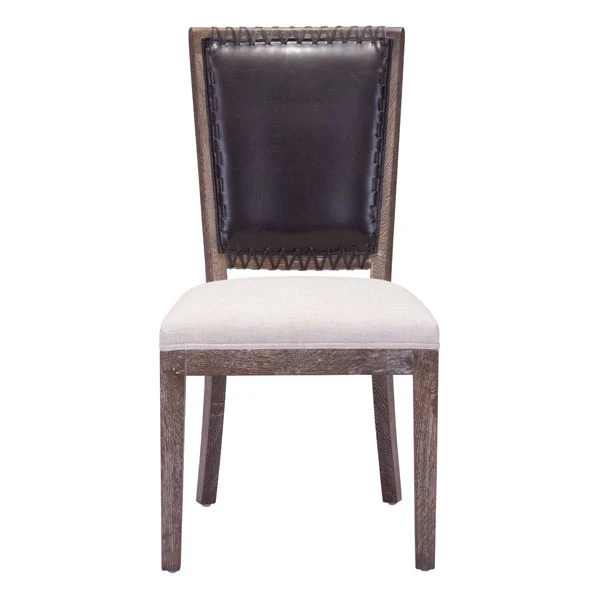 Market Dining Chair Brown & Beige (2)