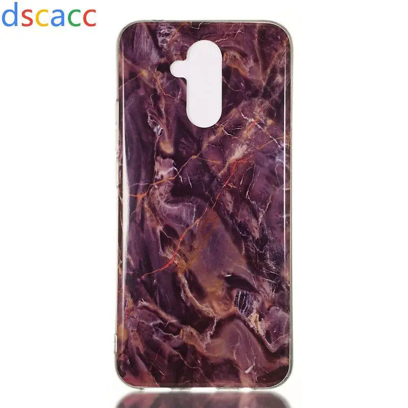 DSCACC мраморный Мягкий ТПУ IMD чехол для huawei Honor 10 Lite P8 P9 P20 P30 Nova 3i mate 9 10 20 Lite Pro RS Y5 Y6 Y7 100 шт - Цвет: Серебристый
