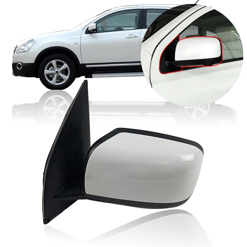 

CAPQX For Nissan Qashqai 2008-2015 Outside Rearview Mirror with Heating+Electrical folding+Camera (3Wire/5Wire/9Wire )