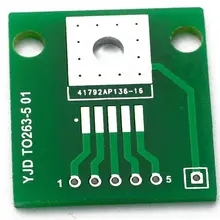 TO263-5 адаптер пластина