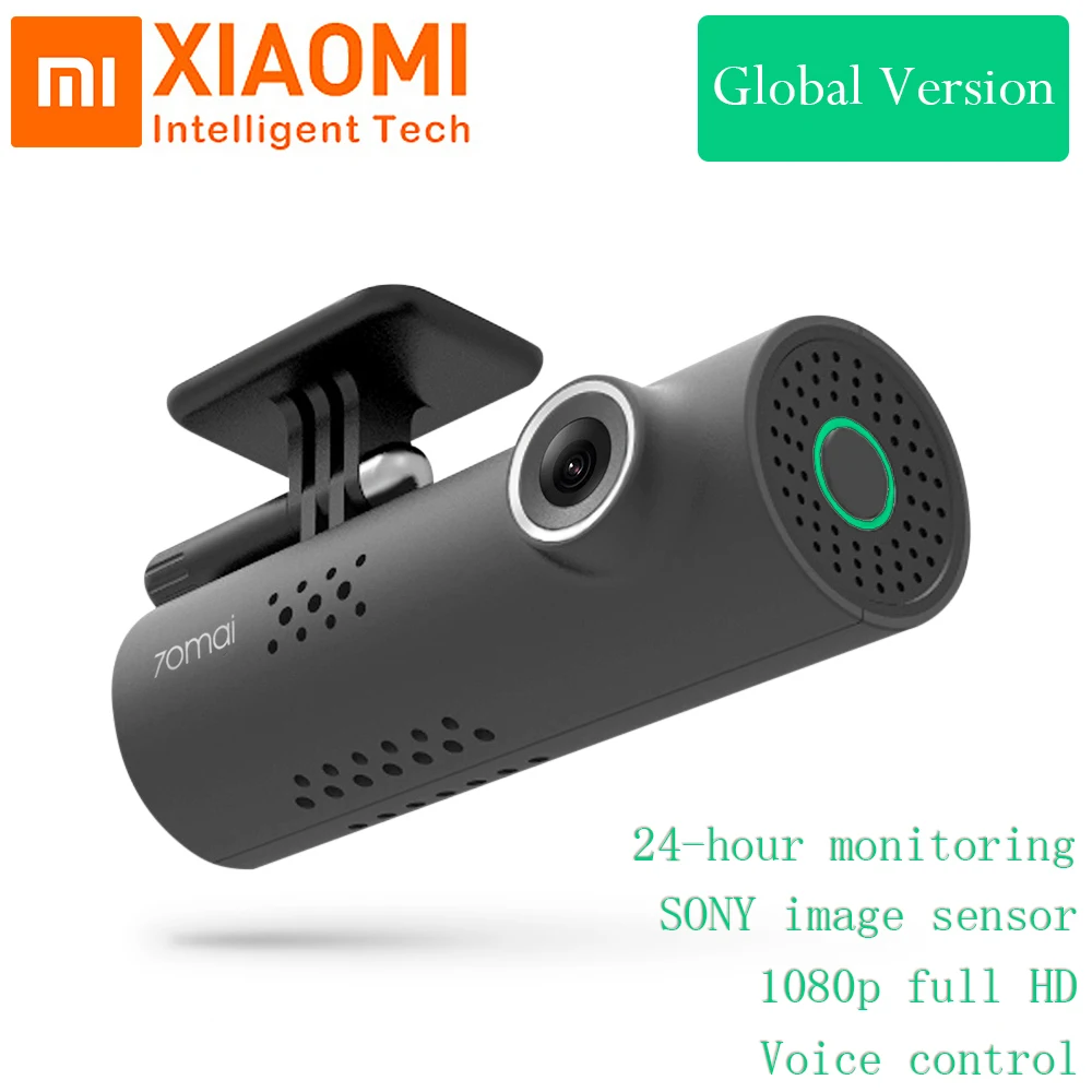 En Ligne Original Xiaomi 70 Mai Smart WiFi DVR caméra sans fil voiture Dash Cam 1080P Full HD Vision nocturne 130 grand Angle enregistreur de conduite