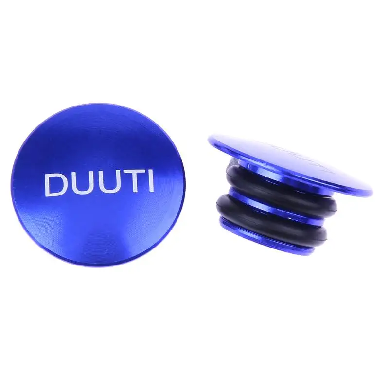 

1 Pair Bicycle Handles Grips DUUTI Aluminum Alloy Mini MTB Bike Cycling Caps Bike Parts Accessories for BMX 5 Colors