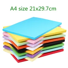 

10pcs/lot 120gms A4 Copy Paper Children Origami Cutting Art Paper DIY Painted Greeting Card Photo Album Decor Printing Materials