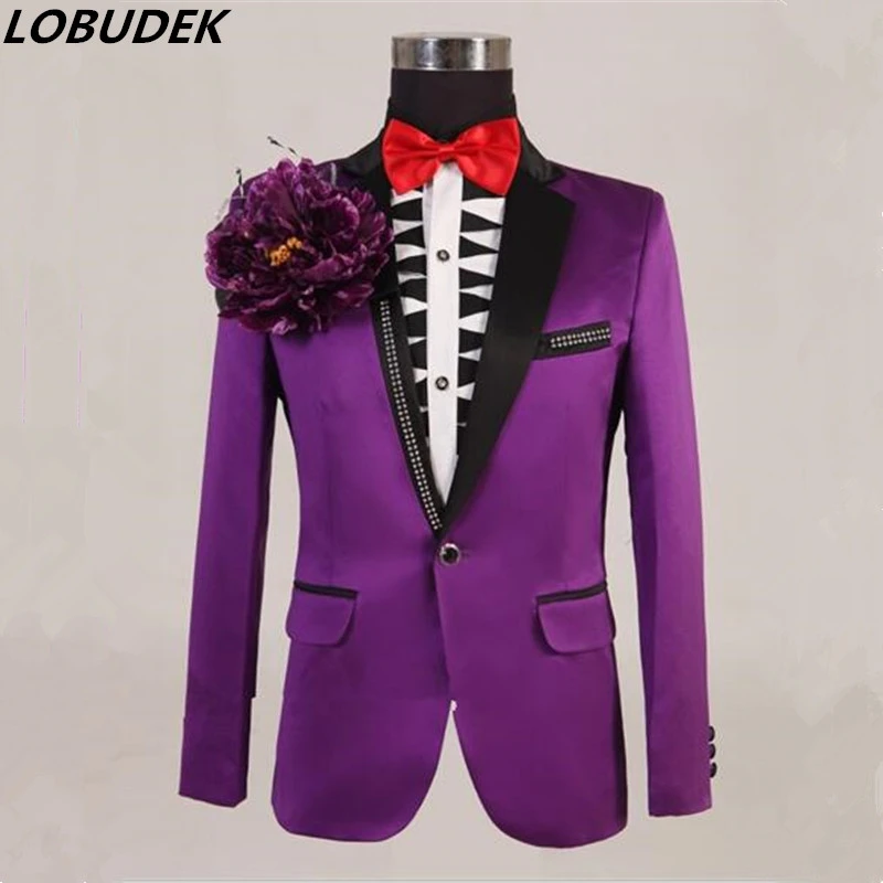 purple prom outfit