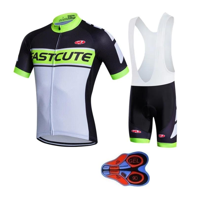 

2018 new Brand 9D gel Cycling Sets Breathable Cycling Jerseys Quick-Dry Cycling Clothing Bib Shorts Pad roupa ciclismo Cycling