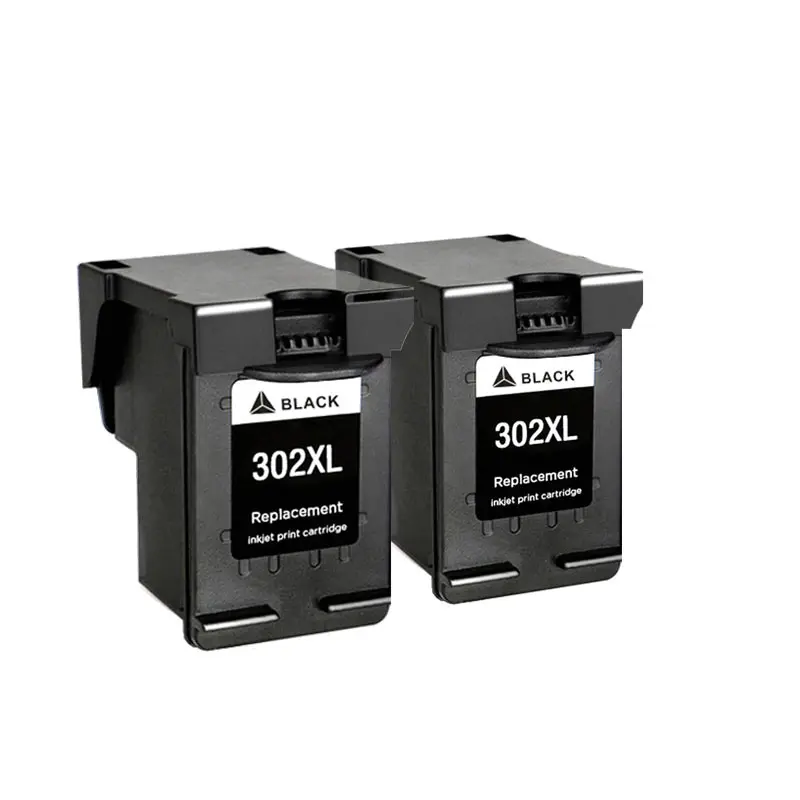 4x Compatible 302XL ink cartridge replacement for 302 XL for hp302 Deskjet 2130 2135 1110 3630 3632 Officejet 3830 3834 4650 - Цвет: 2X 302XLBK