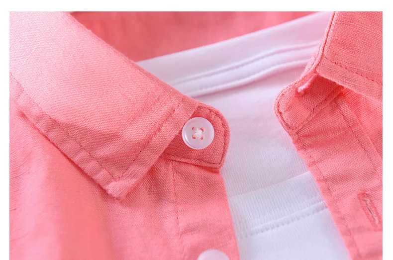 Мужская весенняя и осенняя Модная брендовая винтажная простая однотонная хлопковая льняная рубашка с длинными рукавами в японском стиле