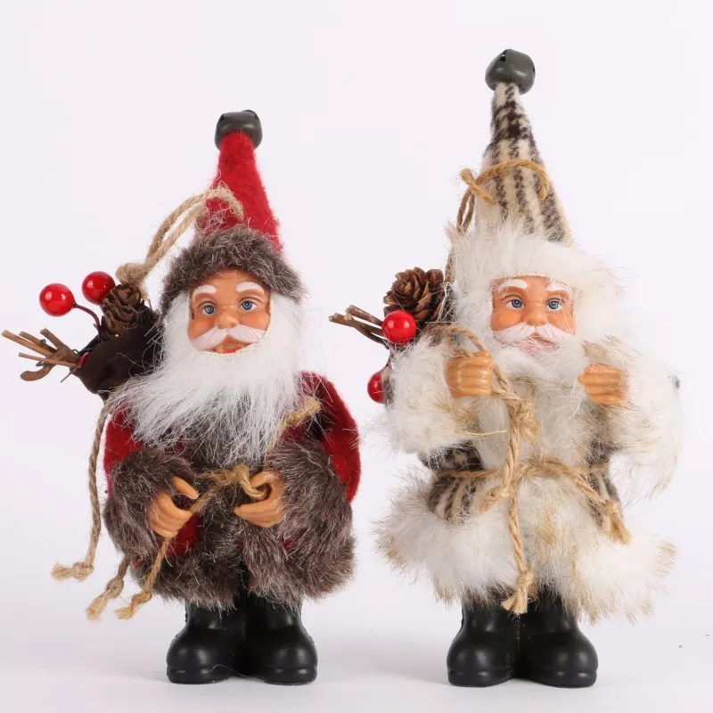 Милый Рождественский Санта-Клаус кукла игрушка Рождественская елка украшения изысканные для дома Xmas Happy Year украшения принадлежности