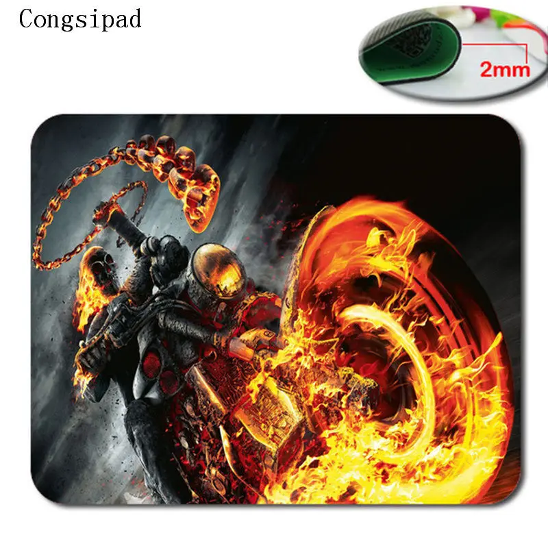 

Congsipad Terrible skull and motorcycle game mouse pad wholesale mat mouse laptop brand game mouse pad players notebook mat