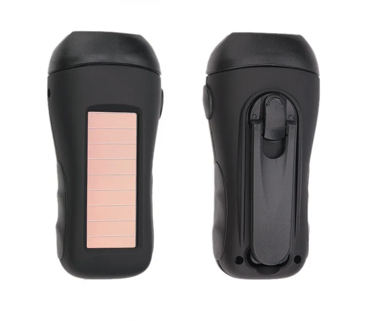 

Output Mobile Phone Charging LED Solar Flashlight