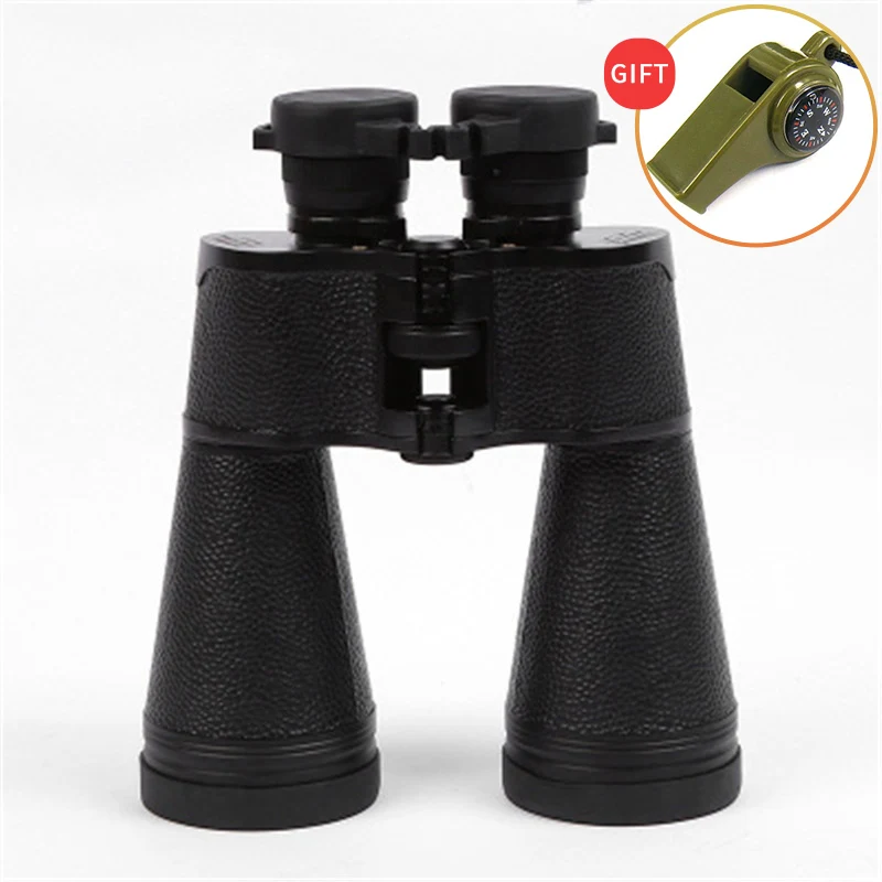 

15X60 Binocular Black Russia 15X HD Human Leather Vulcanized Telescope Metal Body 15X60 Dual Outdoor Telescope