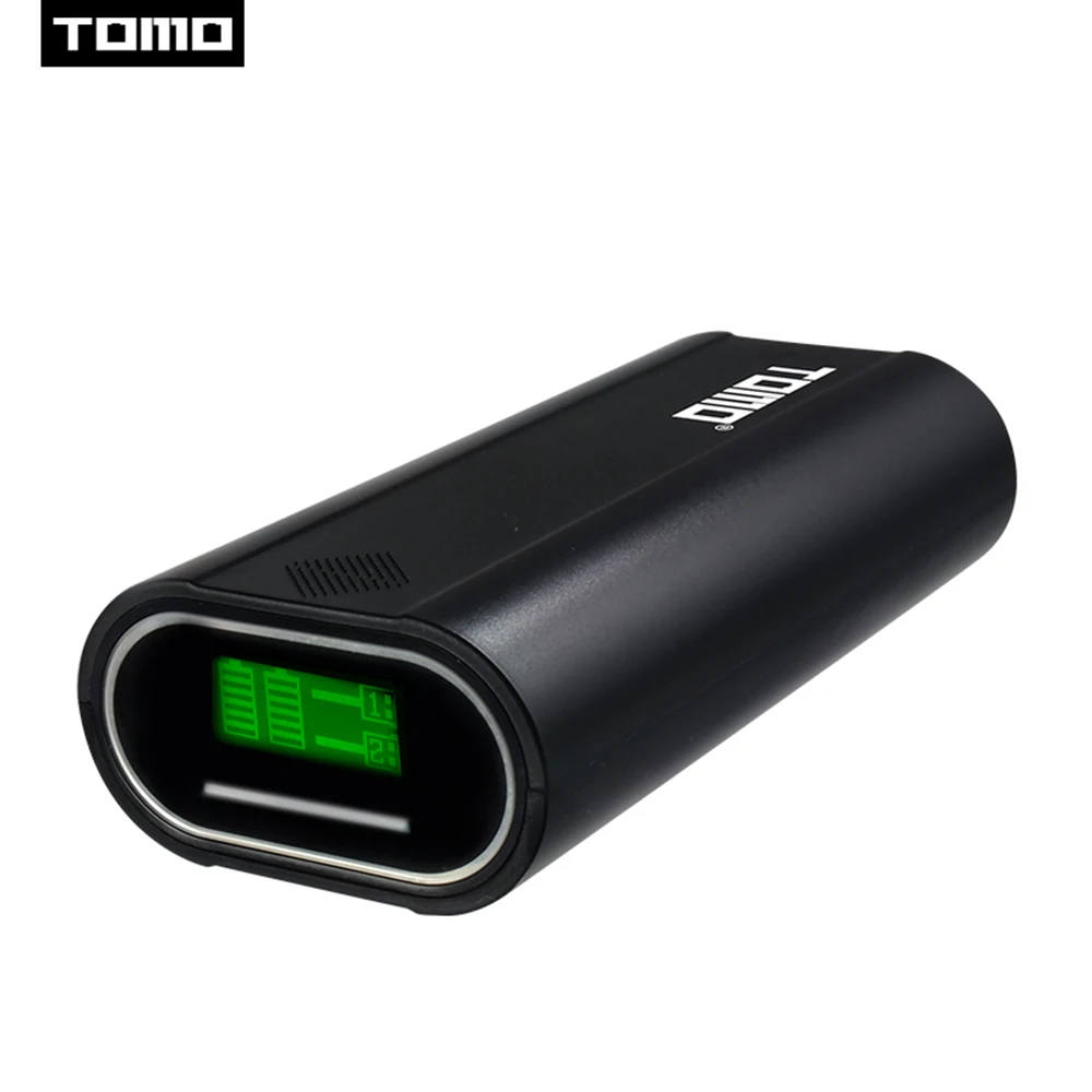 Зарядное устройство 18650 чехол для хранения аккумуляторов TOMO T2 дисплей сделай сам