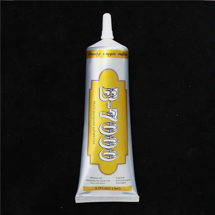 Gold B7000 110ml Super Liquid Glue Multipurpose Industrial Adhesive Super Liquid Glue DIY Paper Crystal Rhinestone Fix Toys Wood Crafts Phone Screen Glass Glue  (2)