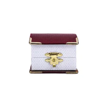 

Mini Vintage Storage Jewelry storage box Lovely Creative Cute Storage Box Gifts 4.2 * 5.5 * 5.3cm