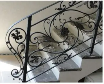 Чугунная балюстрада декоративные железная железные перила интерьер|Оконные