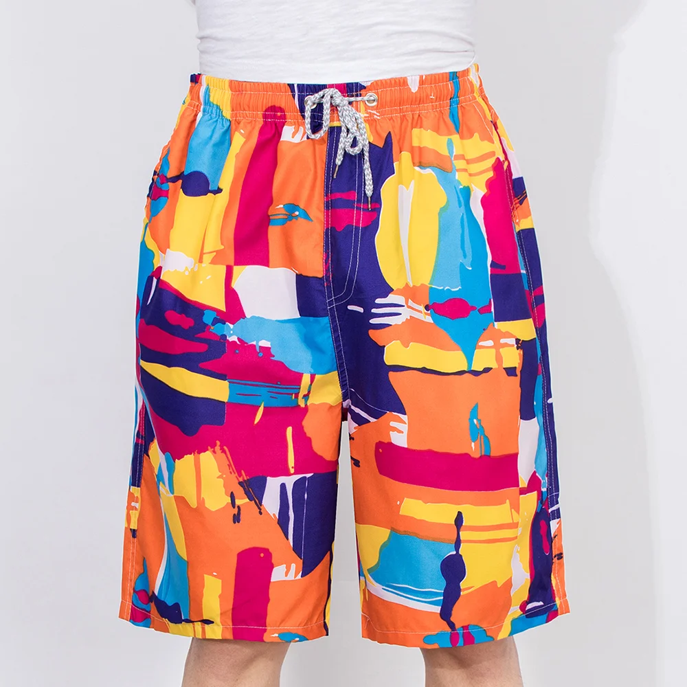 Fashion Swim Trunks for Men Summer Quick Dry Surf Beach Swimming Shorts (12)