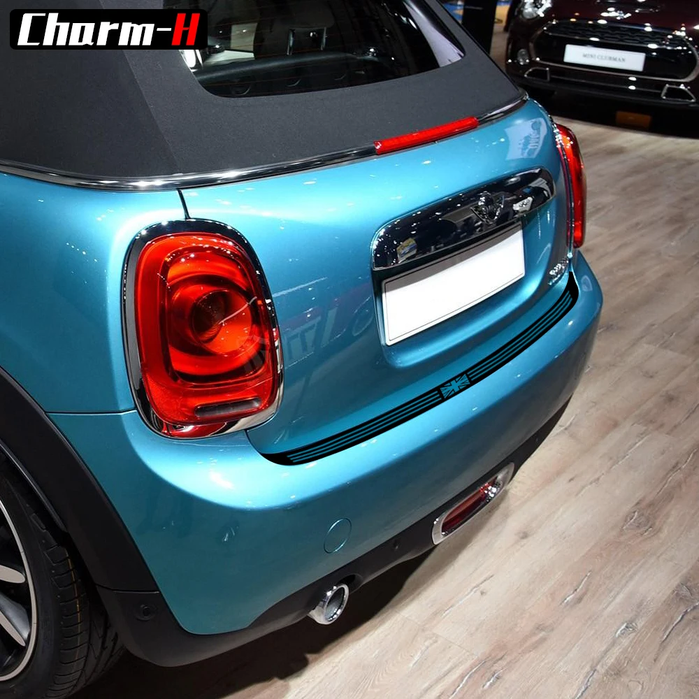 1 шт. защитный бампер из углеродного волокна для багажника MINI cooper clubman R55 F55 F56|stickers