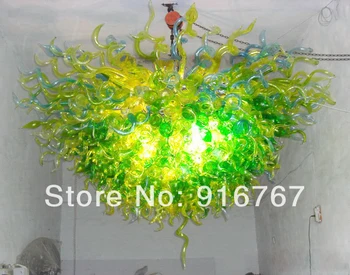 

LR137 - Free Shipping Modern Fresh Colored Glass Chandelier Lighting