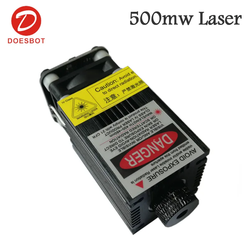 

12V-24V 500mw 405NM TTL Laser module Engraving CNC4018 3018 2818 Grbl