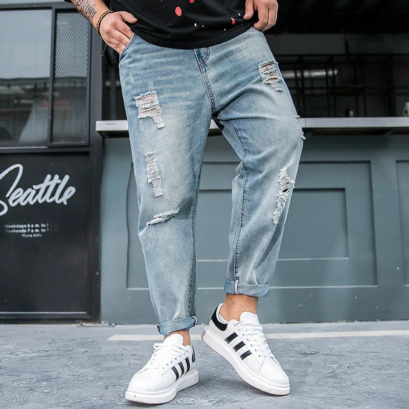 Джинсы бананы мужские Ozon