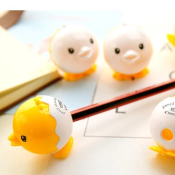 

Mini Cute Chicken Shape Pencil Sharpener Single Hole Student Pencil Sharpener Maual Pencil Sharpener For Kids School Supplies