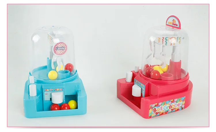Мини захватывающий зажим машина для конфет маленький автомат гасяпон ловли маленький мяч машина детские развивающие игрушки