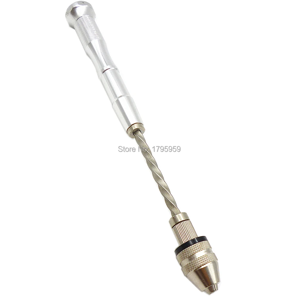 

Semi-Automatic Mini Pin Vice Manual Hand Drill Keyless Chuck Clamping Range 0.3mm-3.2mm Craft Jewellery Jewelry Hand Drill Tools
