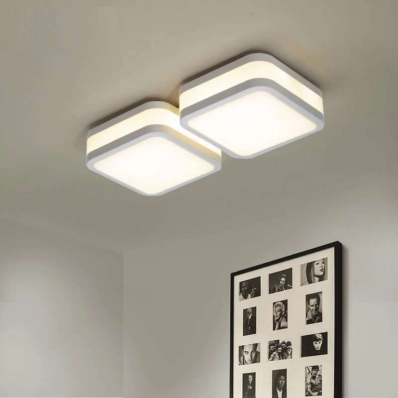 Square led ceiling lamp modern aisle lights corridor lights porch balcony entrance hall dining room study room LED lamps Square led ceiling lamp modern aisle lights corridor lights porch balcony entrance hall dining room study room LED lamps