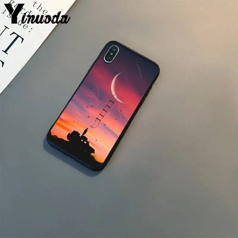 Милый чехол для телефона Yinuoda Airplane At The Sunrise aircraft plane iPhone 8 7 6 6S 6Plus X XS MAX 5 5S SE XR 11 11pro