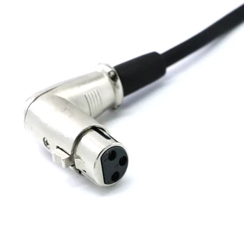 

Etmakit XLR Right Angle 90 Degree Female to Straight Male Mic Futural Digital Cable Cord 20cm NK-Shopping