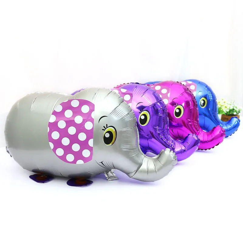 Надувные воздушные Шарики Toy Подарки для детей на день рождения Свадебная вечеринка Декор милый шар Фольга слон мультфильм шар