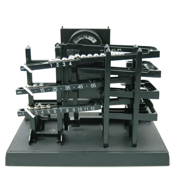 free shipping Time , steel ball mechanical clock time machine tabletop  clock new arrive!|clock alarm|clock modernclock dashboard - AliExpress