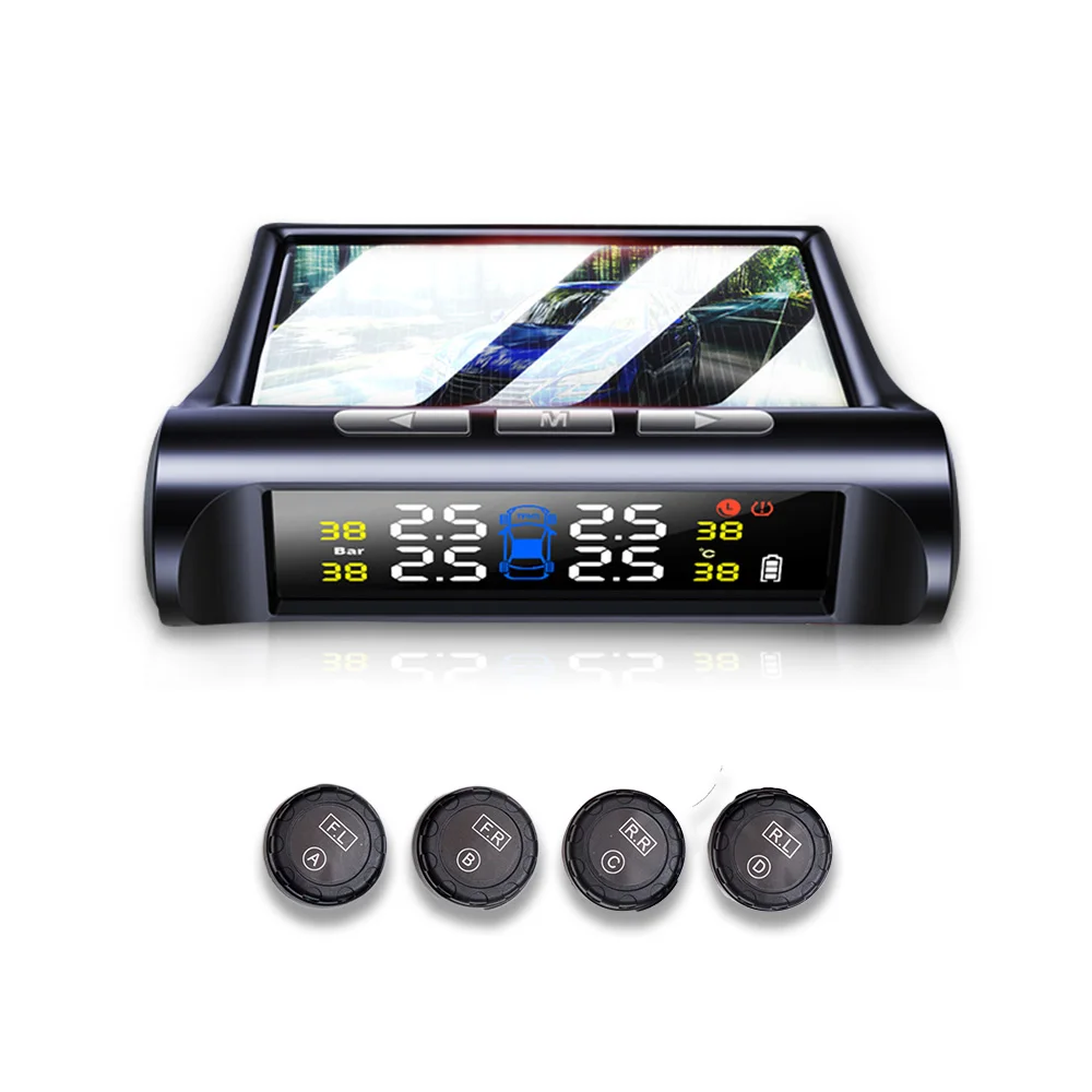 Riboton C 240 автомобильные аксессуары Солнечная энергия TPMS система контроля давления