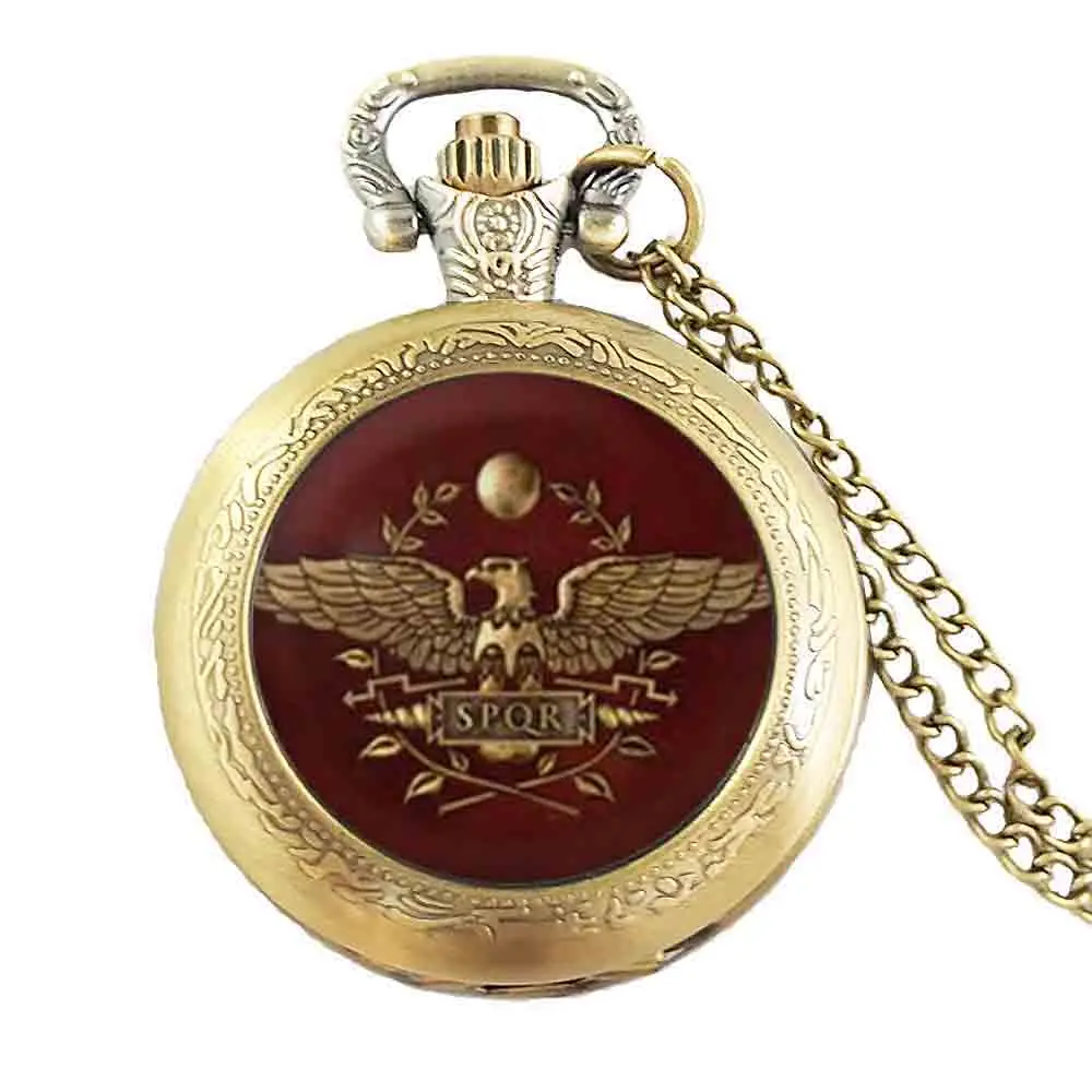 

Game Gamer Total War Rome Necklace pocket watch chain Jewelry women men gift vintage antique charm vintage 2017 doctor who