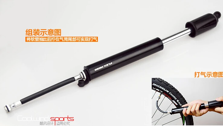 LEZYNE Sport hp 120psi 8.3bar/HV 90psi 6.2bar портативный многофункциональный мини-насос