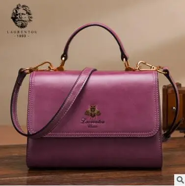 Новые женские сумки-тоут роскошные сумки женские дизайнерские сумки через плечо Модные сумки и сумки через плечо женские кожаные сумки - Цвет: Purple