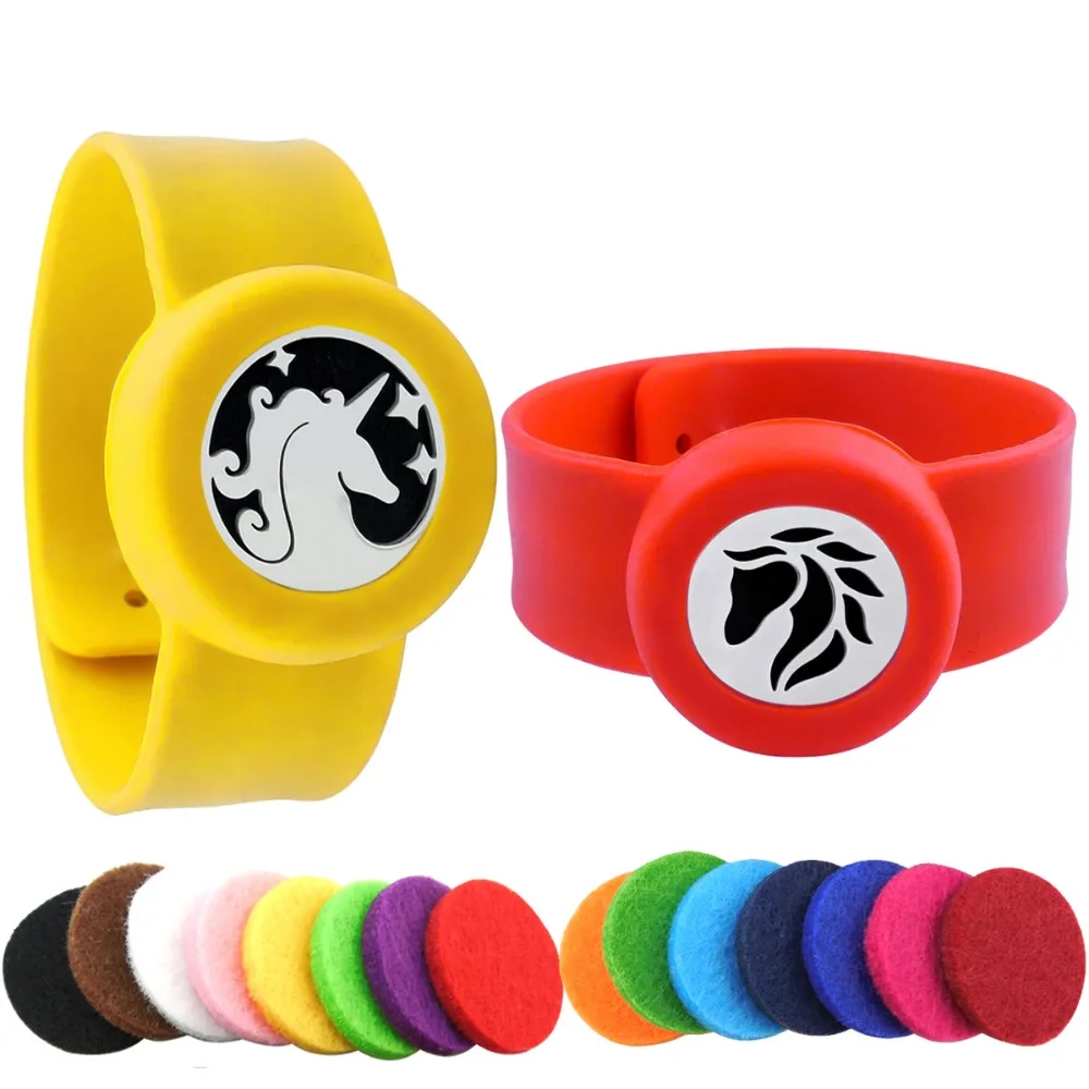 

New Kids Adjustable Mosquito Repellent Bracelet Essential Oil Diffuser Bracelet Children Men Women Perfume Silicone Bracelets