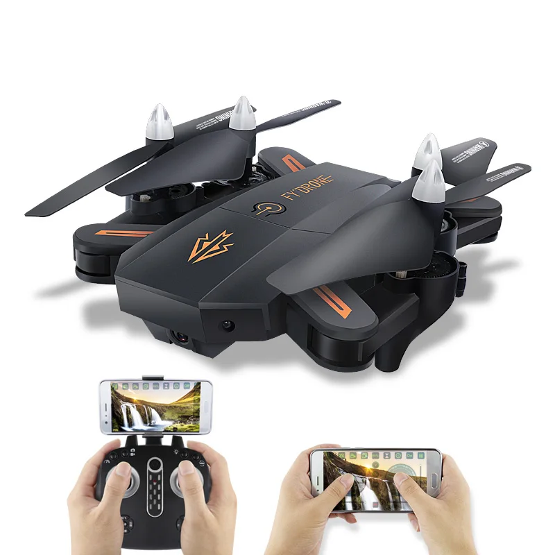 Радиоуправляемый Дрон Квадрокоптер SOL ультратонкий Wifi FPV селфи 640 P/720 P/1080 P камера