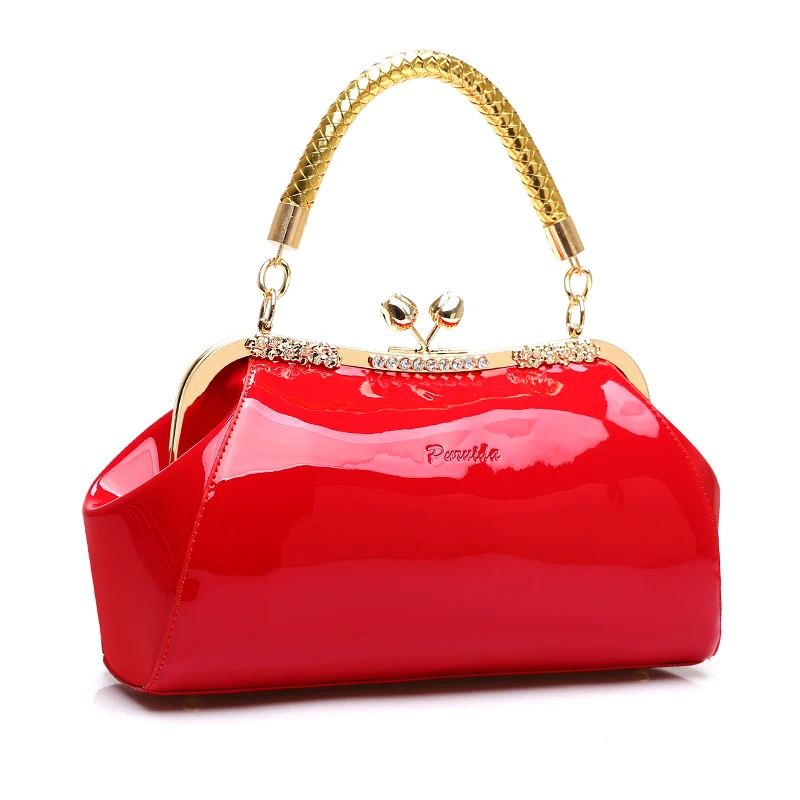 Fashion Women Shoulder Bag High Quality Female Bag Large Capacity Patent Leather Women Handbags Designer Diamonds Ladies Bags